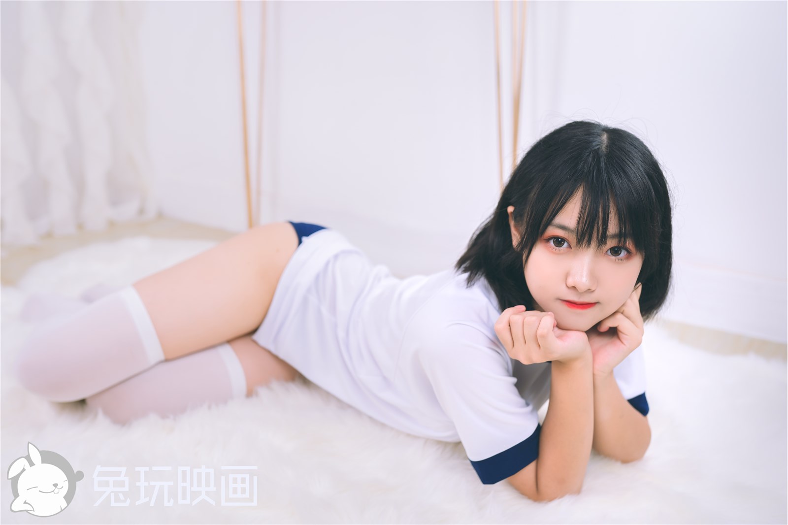 Rabbit playing with Yinghua VOL.086 Vigorous Girl(13)